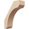 Ekena Millwork 5-inch W x 14-inch D x 18-inch H Legacy Rough Cedar Woodgrain TimberThane Knee Brace, Primed BRCUR05X14X18LECRCPR - alternate 1